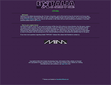 Tablet Screenshot of extalia.com